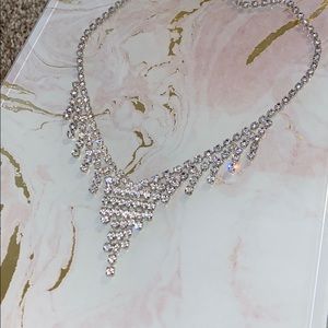 rhinestone necklace